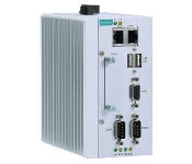 Moxa MC-1112-E4-T X86 Embedded Computer With Intel Atom Quad-Core E3845 Processor, 1 Cfast Socket, 1 Vga, 2 Usbs, 2 Gigalans, 2 Serial Ports, 12 To 36 Vdc Power, 4 Gb Ram Pre-Installed