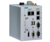 Moxa MC-1121-E4-T-W7E X86 Embedded Computer With Intel Atom Dual-Core E3845 Processor, 4 Gb Ram, Vga, 2 Usbs, 4 Gigalans, 2 Serial Ports, 4 Dis, 4 Dos, 1 Cfast Socket, 1 Sd Slot, Display Port, 9 To 36 Vdc Power,32Gb Cfast, Ws7E