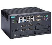 Moxa MC-7410-C5-DC X86 Computer With Core I5-6442Eq Cpu, 5X Lan, 9X Usb, 4X Serial, 2X Ssd, Dc Power