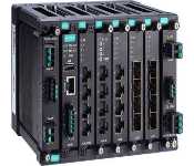 Moxa MDS-G4020 Layer 2 Full Gigabit Modular Managed Ethernet Switch With 4 Fixed Gigabit Ethernet Ports, 4 Slots For Optional 4-Port Ge/Fe Modules, 2 Slots For Isolated Power Modules, Up To 20 Gigabit Ethernet Ports, -10 To 60 C Operating Temperature