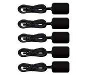 Ubiquiti MUSB-1A-B-5 Micro Usb Power Supply For Ufiber Loco, 5-Pack (For Cable Rework)