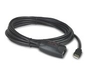 APC NBAC0213P NetBotz USB Latching Repeater Cable, Plenum - 5m