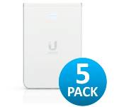 Ubiquiti NHU-U6-IW-5 Unifi Wi-Fi 6 In-Wall Wall-Mounted Access Point With A Built-In Poe Switch - 5 Pack