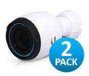 Ubiquiti NHU-UVC-G4-PRO-2 Unifi Protect Uvc-G4-Pro, Ir Night Vision, 4K Resolution, 3X Optical Zoom, Ip67 Weatherproof, Led Notification Ring, Metal Housing - 2 Pack