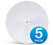 Ubiquiti PBE-5AC-Gen2-5-AU 5 Pack Powerbeamac Gen2 5 Ghz High Performance Airmax Ac Bridge With 420 Mm Highly Efficient Antenna Dish (25Dbi) Speeds Up To 450+Mbps
