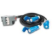 APC PDM2316IEC-3P30R-2 Power Dist, Mod. 3X1 Pole 3 Wire RCD 16A 3XIEC309 480cm, 540cm, 600cm