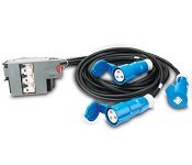APC PDM2332IEC-3P30R-1 PWR Dist. Mod. 3x1 POLE 3 WIRE RCD 32A 3xIEC309 300CM, 360CM, 420CM