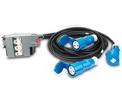 APC PDM2332IEC-3P30R-2 Power Dist. Mod. 3x1 POLE 3 Wire RCD 32A 3xIEC309 480CM, 540CM, 600CM