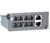 Moxa PM-7200-4MSC2TX Fast Ethernet Module With 4 100Basefx Multi-Mode Ports With Sc Connectors And 2 10/100Baset(X) Ports