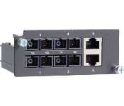 Moxa PM-7200-4SSC2TX Fast Ethernet Module With 4 100Basefx Single-Mode Ports With Sc Connectors And 2 10/100Baset(X) Ports