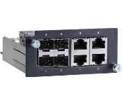 Moxa PM-7500-4GTXSFP Gigabit Ethernet Module With 4 100/1000Basesfp Slots Or 4 100/1000Baset(X) Ports, Compliant With Iec 61850-3, -40 To 85C Operating Temperature