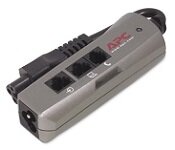 APC PNOTEPROC6-EC Notebook Surge Protector for AC, phone and network lines, 3 pin connection, 100-240V, EMEA