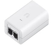 Ubiquiti POE-24-7W-G-WH-AU Poe Injector 24Vdc 0.3A Gigabit