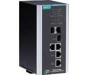 Moxa PT-G503-PHR-PTP-WV Iec 61850-3 And Iec 62439-3 Full Gigabit Managed Redundancy Box, With 3 10/100/1000Baset(X) Ports Or 100/1000Base Sfp Ports, 1 10/100/1000Baset(X) Ethernet Console Port, 1 Isolated Dual Power Supply (24/48 Vdc), -40 To 85C Operating Temperature