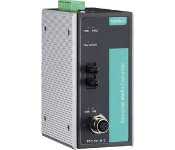 Moxa PTC-101-M12-S-ST-LV-CT-T Industrial 10/100Baset(X) To 100Basefx Media Converter, M12 Connector, Single-Mode With St Connector, 20 To 72 Vdc Power Input, -40 To 85C Operating Temperature, Conformal Coating