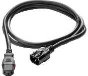 HPE Q0P72A C19/C20 Ww 16A 2M Blk Lckng Pc