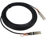 Juniper QFX-SFP-DAC-10MA Sfp+, 10Ge Active Direct Attach Copper Cable, 10 Meters, Standard Temperature (0 Through 70 Degree C), 0.627W, 28 Awg
