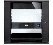 Eaton REWM6606B RE Series Wall Mount Enclosure, 6U, 600W x 600D, 40kg, Black, Assembled