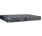 Moxa RKP-A110-E2-8C-T Rackmount Type, Atom X6211E, 8Gb Ddr4, Comx10, Lanx4, Usbx3, Diox8, Vga+Hdmi, 12/24 Vdc