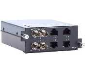 Moxa RM-G4000-2MST4TX Fast Ethernet Module With 2 Multi-Mode 100Basefx Ports With St Connectors, 4 10/100Baset(X) Ports