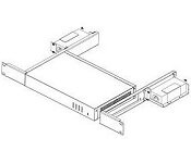 Sophos RMEZTCH4U Rackmount Sliding Rails (For Sg/Xg 2Xx/3Xx/4Xx All Revs)