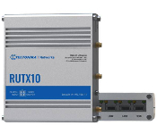 Teltonika RUTX10000400 Rutx10 - Industrial Ethernet Router/Vpn/Firewall (No-Lte) With Dual Band Wifi 5 802.11Ac, Gigabit Ethernet And Bluetooth Le