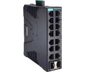 Moxa SDS-3016-2GSFP-T Compact Industrial Smart Ethernet Switch With 14 10/100Baset(X) Ports, 2 100/1000Basesfp Ports, Dual 12/24/48 Vdc Power Inputs, -40 To 75 C Operating Temperature