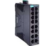 Moxa SDS-3016-2GTX-T Compact Industrial Smart Ethernet Switch With 14 10/100Baset(X) Ports, 2 10/100/1000Baset(X) Ports, Dual 12/24/48 Vdc Power Inputs, -40 To 75 C Operating Temperature