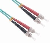 Turbo X CAB-7-FOM3-ST-ST ST to ST OM3 Multimode Duplex Fibre Patch Cable, 7 Meter