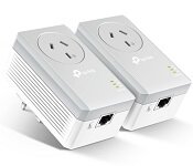 TPLink TL-PA4010PKIT TP-LINK AV500 AC PASS THROUGH STARTER KIT WITH INTERGRATED POWER SOCKET,500