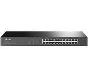 TPLink TL-SF1024 TP-LINK TL-SF1024 24 PORT UNMANAGED 19" RACKMOUNT SWITCH, 10/100 (24),STEEL CASING