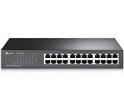 TPLink TL-SF1024D TP-LINK 24 PORT UNMANAGED DESKTOP/RACK SWITCH, 10/100 (24),BLACK