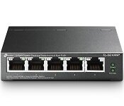 TPLink TL-SG1005P TP-LINK 5 PORT GIGABIT SWITCH, POE(4), IGMP SNOOPING, QOS