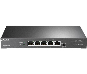 TPLink TL-SG105PP-M2 5 Port Unmanaged Gigabit Switch, 2.5Gbe (5), Poe++(4), 5Yr
