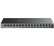 TPLink TL-SG2016P 16-Port Managed Gigabit Switch, Gbe (16), Poe+ (8), 5Yr