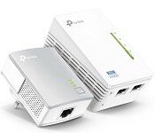 TPLink TL-WPA4220KIT TP-LINK AV500 AC PASS THROUGH STARTER KIT WITH INTERGRATED POWER SOCKET