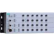 Moxa TN-4524A-16PoE-WV-T 16 Poe 10/100Baset(X) Ports With M12 Connector, 8 10/100Baset(X) Ports With M12 Connector, 1 (Dual Input) 24 To 110 Vdc Power Supply, -40 To 75C Operating Temperature