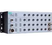 Moxa TN-4528A-16PoE-2GPoE-2GODC-WV-T 16 Poe 10/100Baset(X) Ports With M12 Connector, 8 10/100Baset(X) Ports With M12 Connector, 2 Poe 10/100/1000Baset(X) Ports With M12 Connector, 2 1000Baselsx Fiber Optic Ports With Q-Odc Interface, 1 (Dual Input) 24 To 110 Vdc Power Supply, -40 To 75C Operating Temperatur
