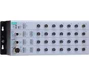 Moxa TN-4528A-16PoE-4GPoE-WV-CT-T 16 Poe 10/100Baset(X) Ports With M12 Connector, 8 10/100Baset(X) Ports With M12 Connector, 4 Poe 10/100/1000Baset(X) Ports With M12 Connector, 1 (Dual Input) 24 To 110 Vdc Power Supply, -40 To 75C Operating Temperature, Conformal Coating