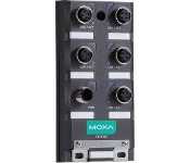 Moxa TN-5305 Unmanaged Ip67-Rated Ethernet Switch With 5 10/100Baset(X) Ports With M12 Connectors, -25 To 60 C Operating Temperature, M12 Power Cable