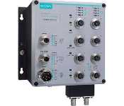 Moxa TN-5510A-8PoE-2GLSX-ODC-WV-CT-T 8 10/100Baset(X) With 802.3At Poe+ Ports With M12 Connector And 2 Ge Fiber Ports, Power Input 24 To 110 Vdc, -40 To 75C Operating Temperature, Conformal Coating