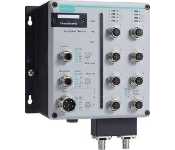 Moxa TN-5510A-8PoE-2GLSX-ODC-WV-T 8 10/100Baset(X) With 802.3At Poe+ Ports With M12 Connector And 2 Ge Fiber Ports, Power Input 24 To 110 Vdc, -40 To 75C Operating Temperature