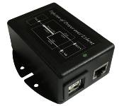 Ubiquiti TP-DCDC-2USB-48 Tycon Power Dual Usb Input, 48V 12W Passive Poe Output.10/100Mb. Poe Pinout: 4,5V+ ; 7,8V