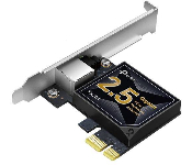 TPLink TX201 2.5 Gigabit Pcie Network Adaptor, 3Yr 