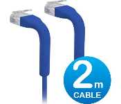 Ubiquiti U-CABLE-PATCH-2M-RJ45 Unifi Patch Cable 2M White, Both End Bendable To 90 Degree, Rj45 Ethernet Cable, Cat6, Ultra-Thin 3Mm Diameter U-Cable-Patch-2M-Rj45