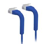 Ubiquiti U-Cable-Patch-RJ45-BL-50 Unifi Patch Cable .22M Blue, Both End Bendable To 90 Degree, Rj45 Ethernet Cable, Cat6, Ultra-Thin 3Mm Diameter U-Cable-Patch-Rj45 X 50