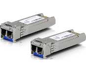 Ubiquiti UACC-OM-SM-10G-D-2 Ufiber Sfp+ Single-Mode Fiber Module, 10 Gbps, 10Km Distance, 2-Pack