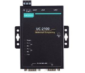Moxa UC-2112-T-LX Arm-Based Wireless-Enabled Palm-Sized Industrial Computer With Wide Operating Temperature, 1 Ghz Cpu, 2 Serial Ports And 2 Lan Ports, And Industrial Linux Pre-Installed
