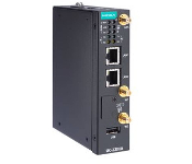 Moxa UC-2222A-T Arm-Based Din-Rail Industrial Computer With Wide Operating Temperature, Cortex-A53 Dual-Core 64-Bit 1 Ghz Cpu, 2Gb Ram, 2 Serial Ports, 2 Ethernet Ports, Tpm, And Linux Pre-Installed