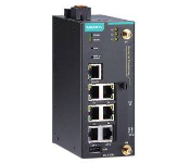 Moxa UC-5101-T-LX Arm-Based Din-Rail Wireless-Enabled Industrial Computer With Wide Operating Temperature, 4 Serial Ports, 2 Lans, 4 Di/Dos, And Industrial Linux Pre-Installed